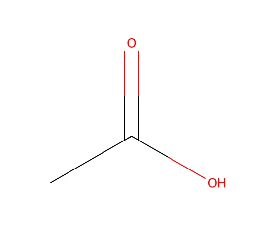 Acide acétique R–COOH