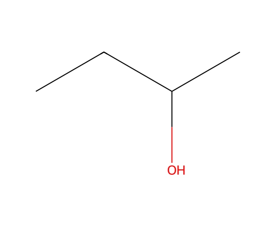 Butan-2-ol : le C2 porte OH, H, CH₃ et C₂H₅ — un carbone asymétrique à classer