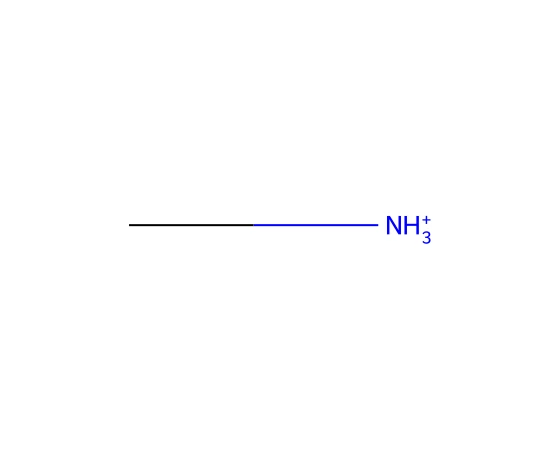 Couple ammonium / amine : le méthylammonium (acide) donne la méthylamine (base conjuguée)